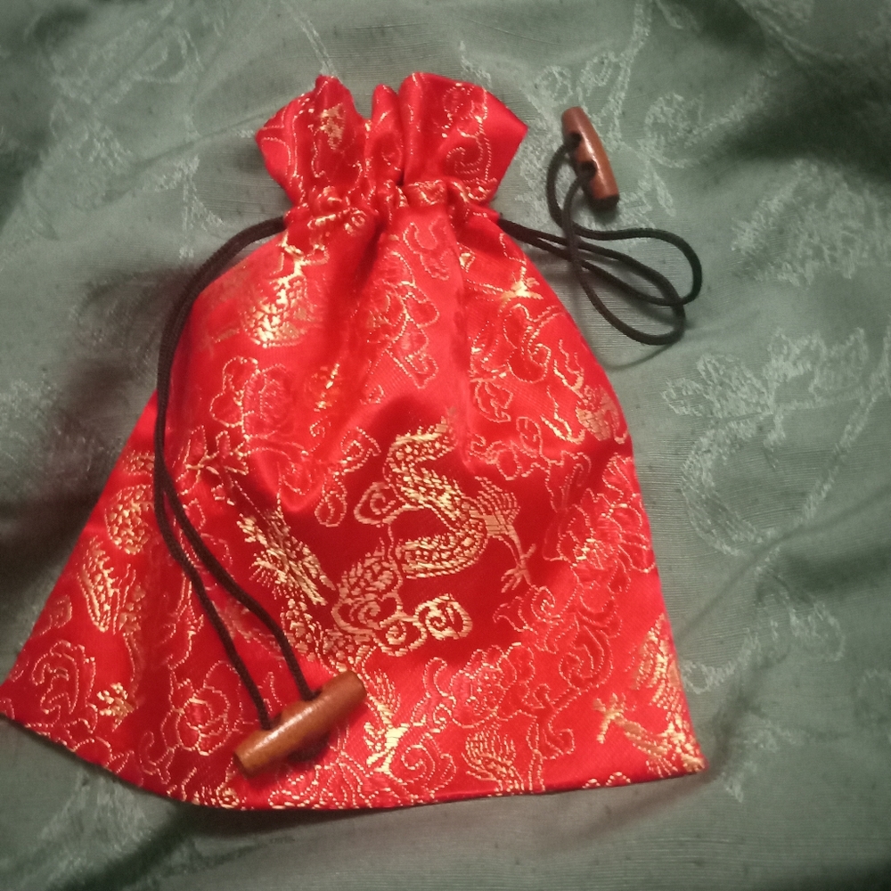 Asian Print Pouch